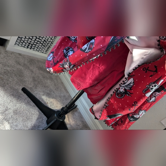 Sourpuss pirate red dress NWOT XL - Picture 4 of 5